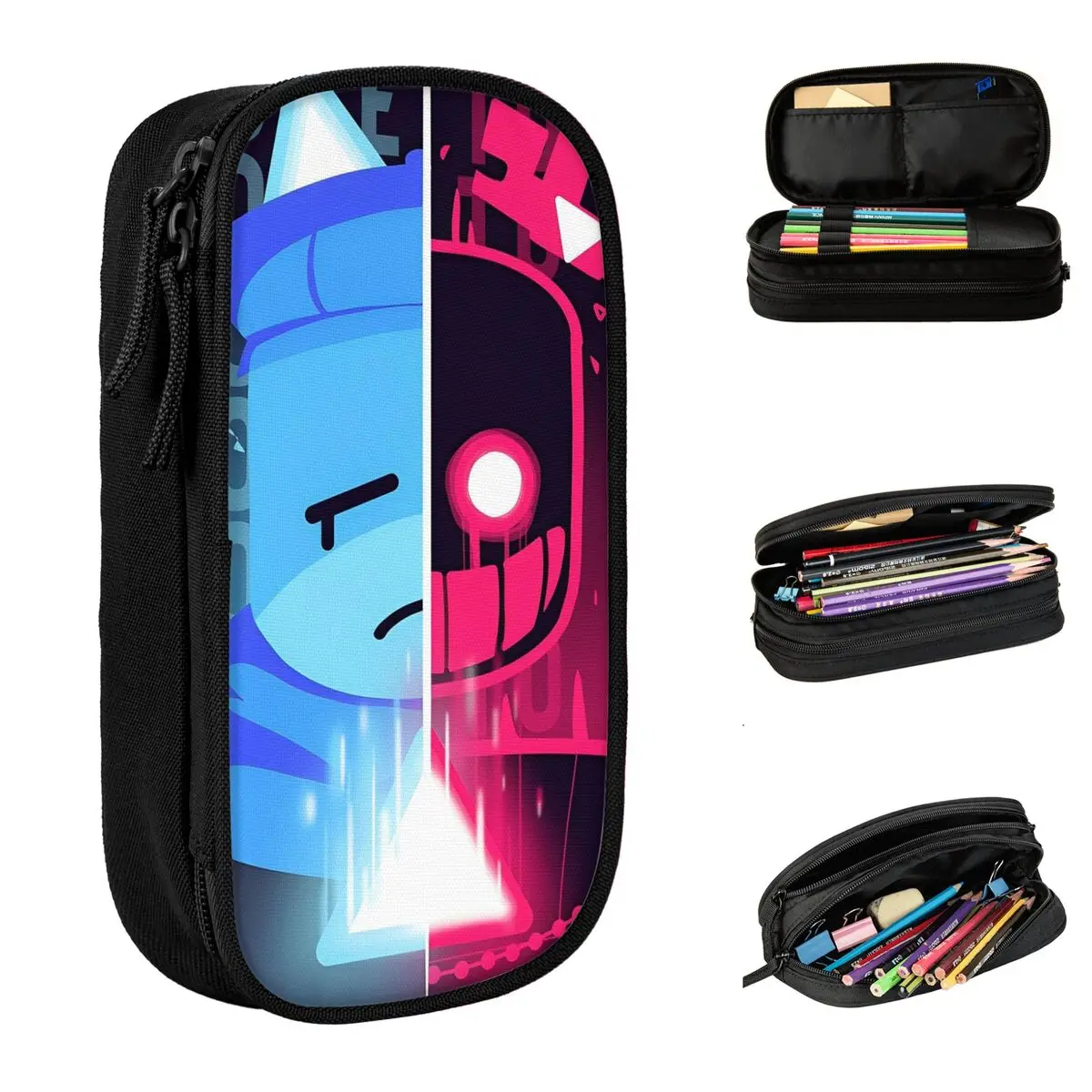 

Пенал Elliot And John Doe Forsaken, модная сумка для ручек для студентов, большая школьная принадлежность для хранения, пенал на молнии