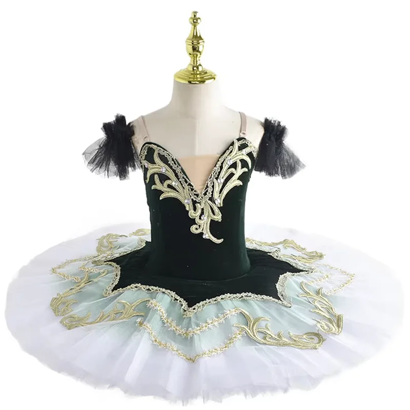 

Flower Girls Ballet Tutu Skirt Dance Performance Clothing Professional Tutu Ballerina Ballet Leotard Dance Costume For Kids