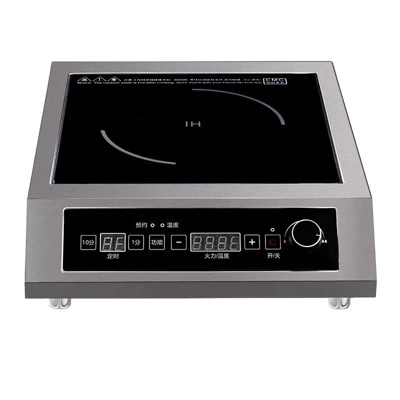 High-Power 3500W Built-In Stainless Steel Induction Cooker Electric Ceramic Household Cooking Stove Electromagnetic Hotel