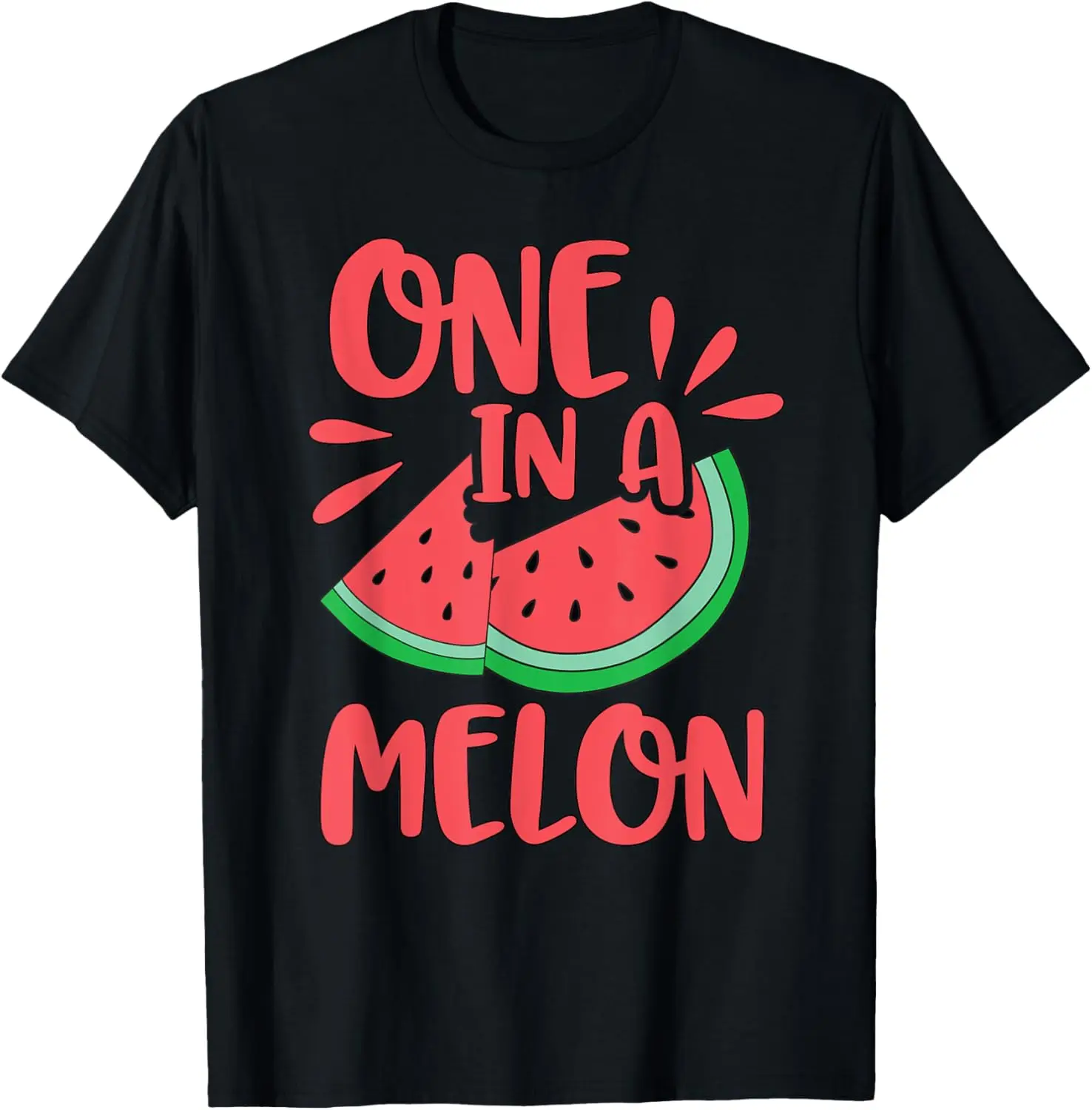 Cute Red One In A Melon Watermelon T-Shirt