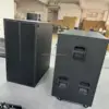 TTS 56-A アクティブ ハイパワー サブウーファー デュアル 21 インチ強力なパッシブ パワード サブウーファー オーディオ システム PA サブウーファー スピーカー 6