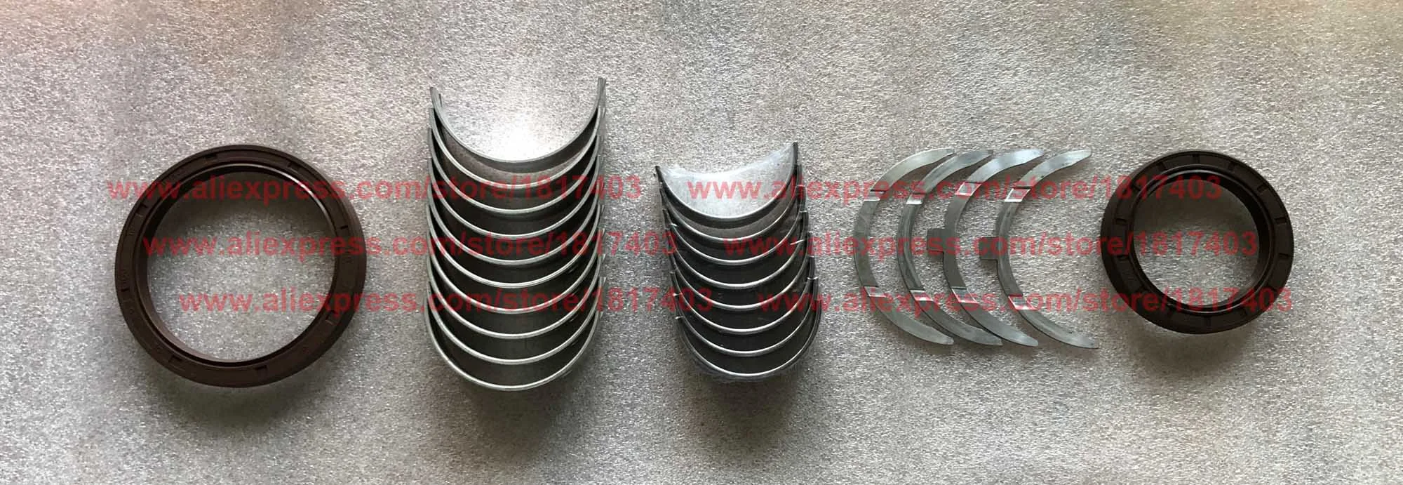 

Laidong 4L23BT Main Bearing, Connecting Rod Bearing, Thrust Piece, Oil Seal (front & rear) of Crankshaft