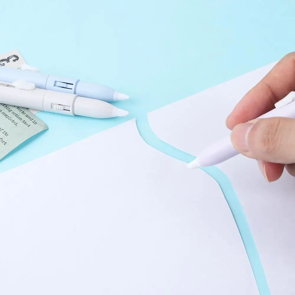 Cutting Supplies Safe for Paper Work Portable Size for Diary Folding Scissor Pen Cutter Precision Art Cutter Sticker Cutter