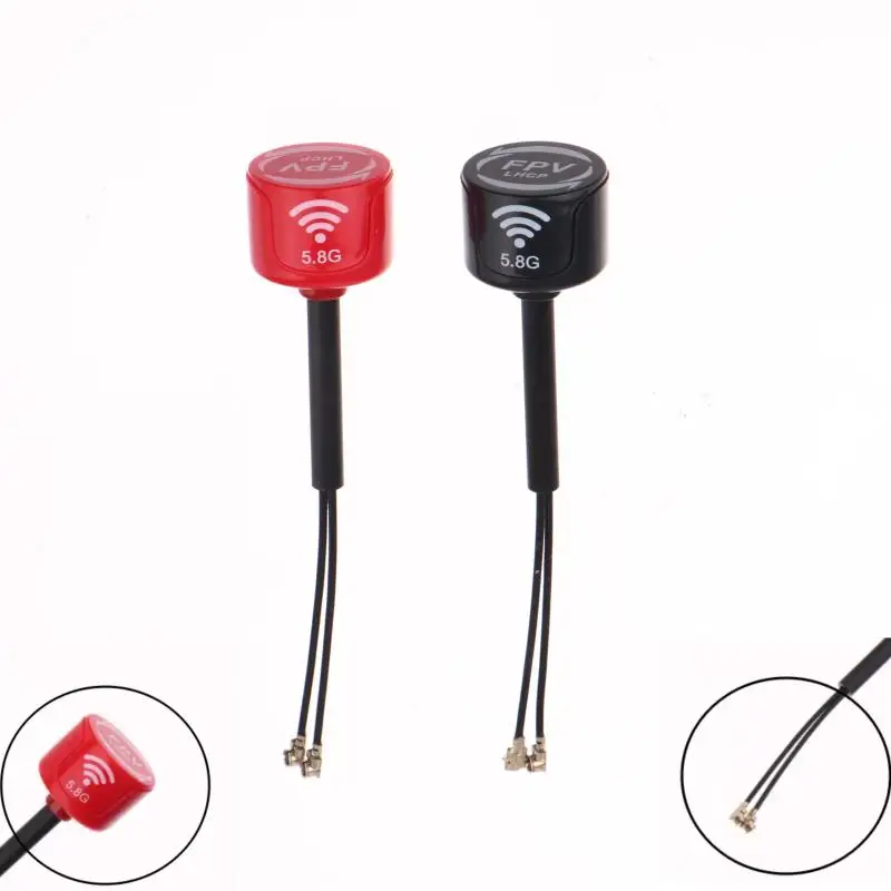 Antenna 5.8G Lollipop LHCP High Gain 3Dbi IPEX1 Connector Interface Adapter For O3 Air Unit FPV System Drone