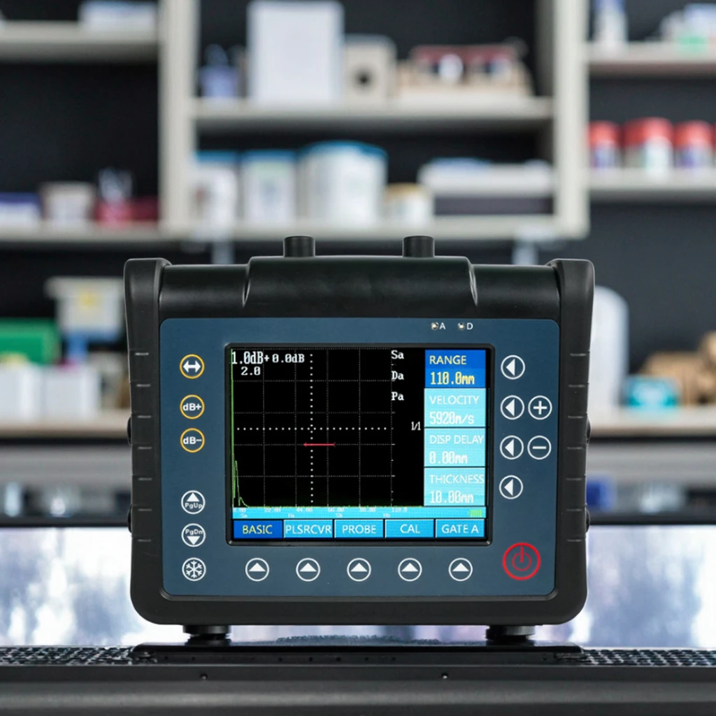 

Portable Handheld Electronic Flaw Detector Waterproof Ultrasonic for Welding Inspection Inside UT Lab NDT Equipment