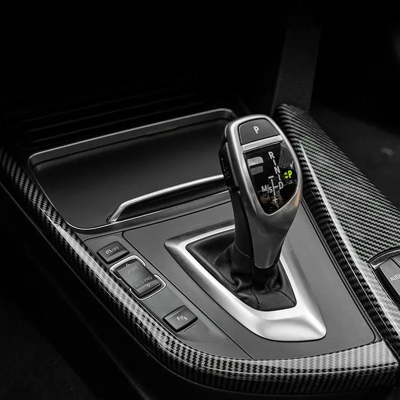For BMW 1 3 Series M3 M4 F30 F31 F80 F34 F32 F33 F36 F23 F20 F21 F80 Car Gear Shift L Shape Strips Trim Car Accessories