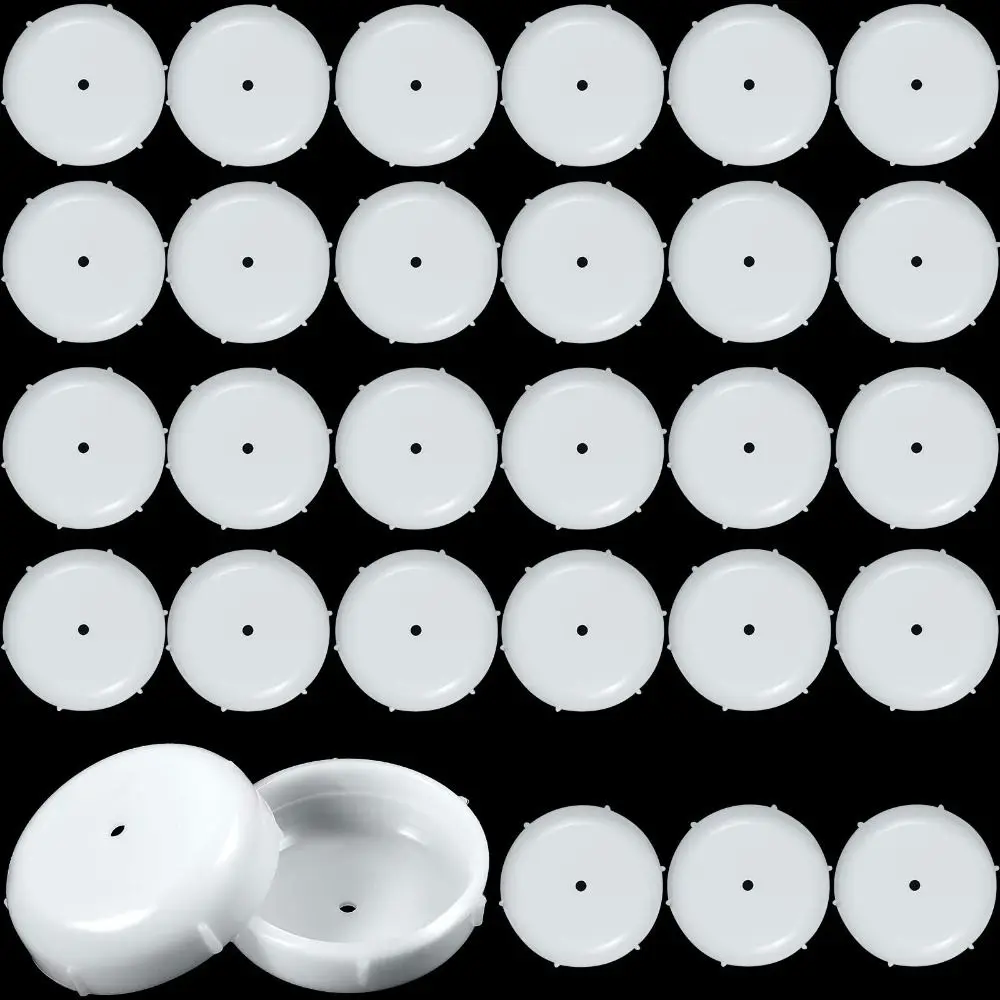 16/20/32PCS Plastic Chair Leg Caps Floor Protection Easy Installation Furniture Feet Caps Round Shape 1/2