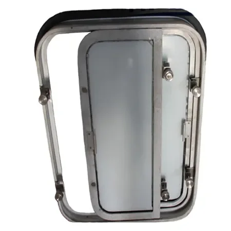 Ship Aluminum Weather-tight Double Sliding Window New Structure Light Weight Good Tightness Marine Window