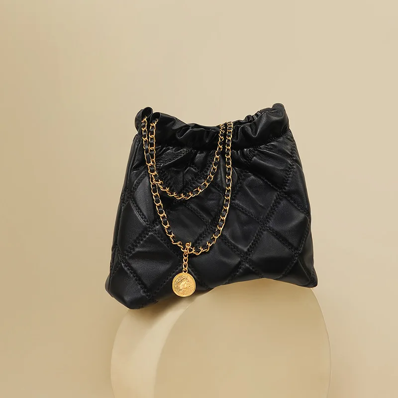 

Summer 2025 Ladies Large Capaci Commuter Genuine Leather Handbag Chain oulder Buet Bag Tote Bag Single oulder Bag