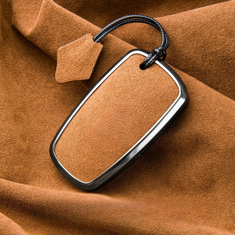 For Lincoln Adventurer Z Navigator Aviator MKZ MKC MKX Key Set High End Fur Key Protection Shell Buckle