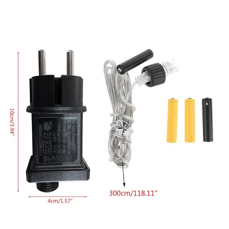 AA AAA Battery Eliminator Replace 2x 3x AA AAA Battery Cable for Radio LED Light image 4