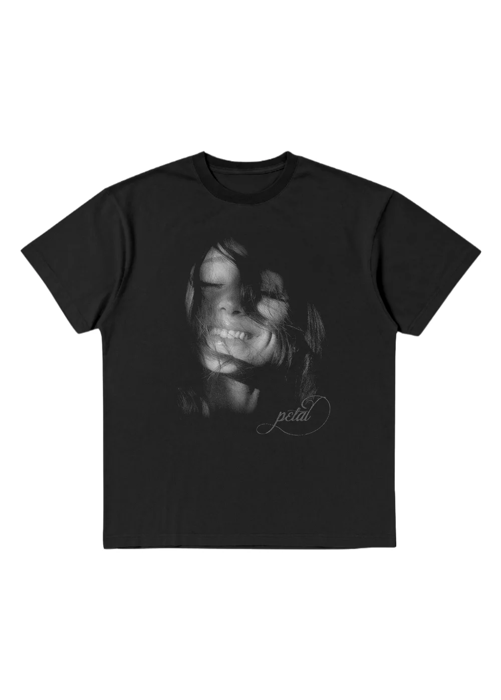 Ariana Grande Petal Portrait T-shirt Men and Women Summer Co