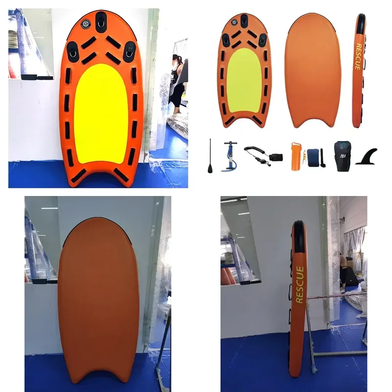 Wholesale Logo Custom Highly Equipped Water Jet Ski Sled Inflatable Rescue Board for Surfing