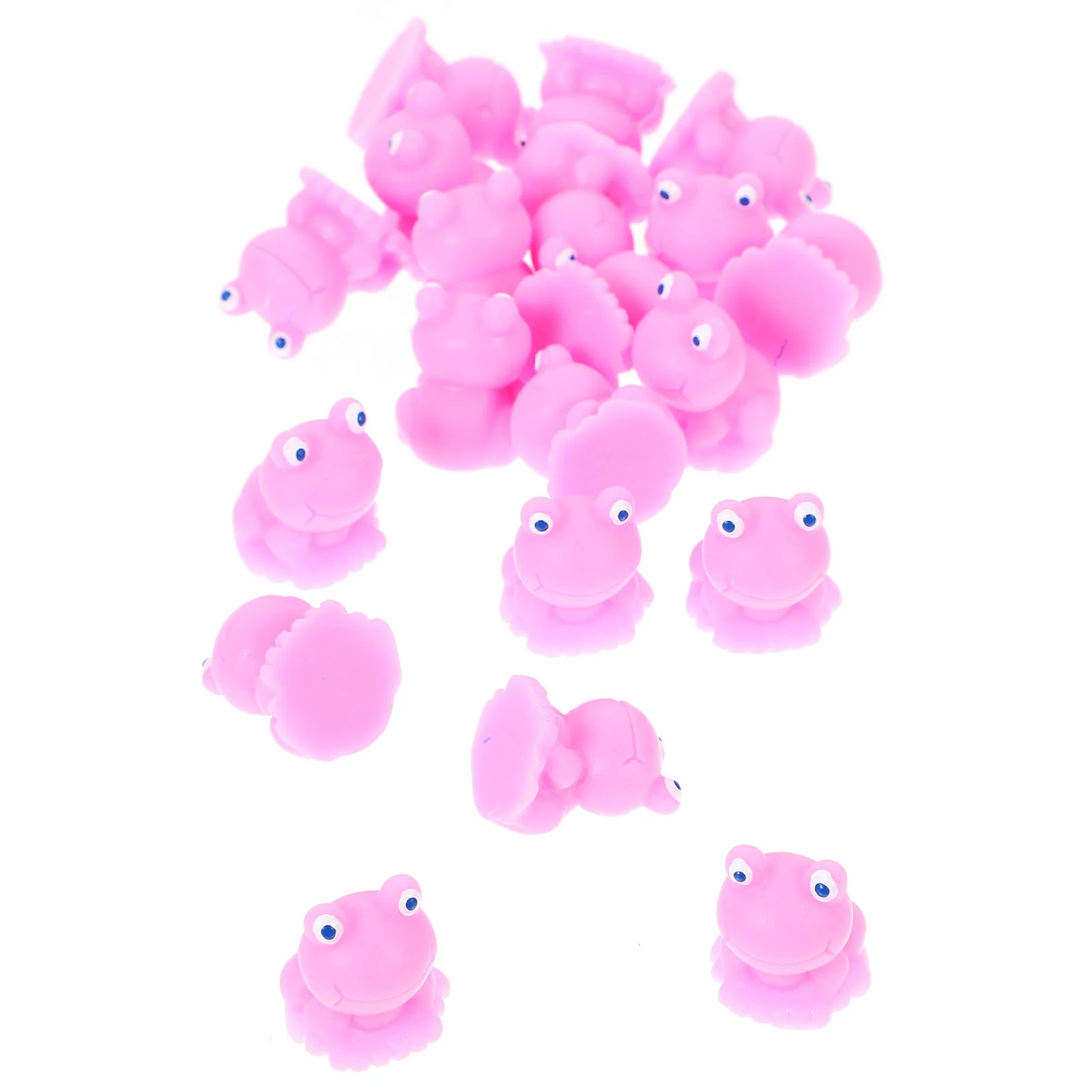 

20 Pcs Miniature Animal Adornment Ornament Desk Tiny Frogs Fish Tank