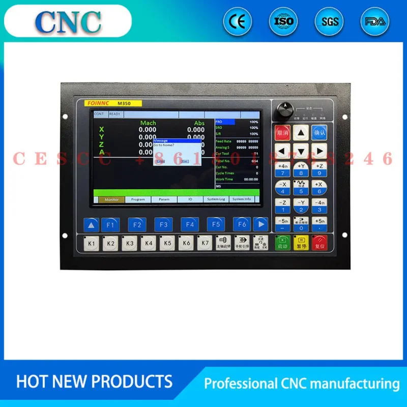 M350 3/4/5-Axis Offline Motion Controller Engraving And Milling Machine System Supports Automatic Tool Change ATC Multi-Process
