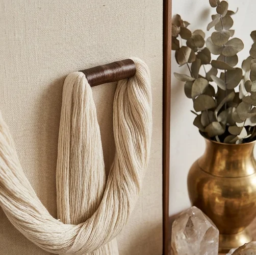 #￥forBohemian Macrame Cotton Tapestry Personalized Wall Hanging for Living Room-Birthday & Anniversary Gift