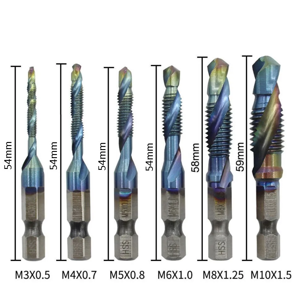 12Pcs 1/4