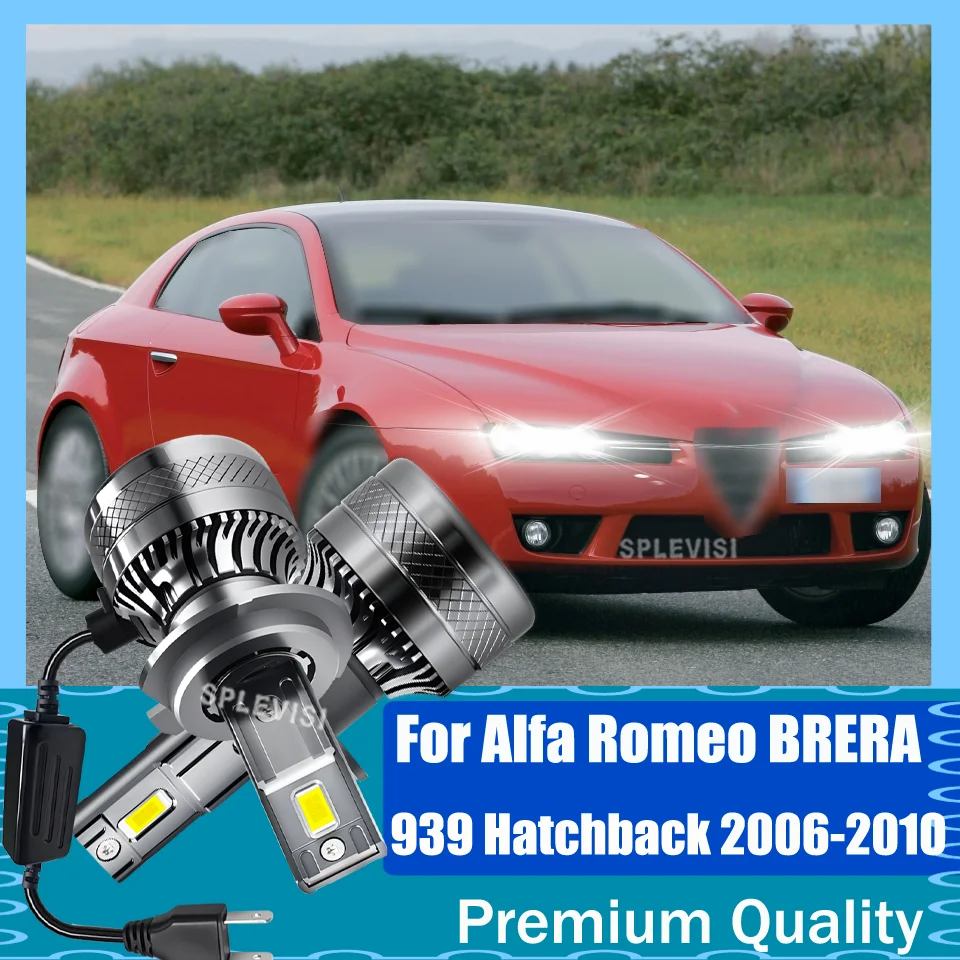 

2Pcs Premium Quality H7/477/499 LED Headlight Kit Bulb Waterproof For Alfa Romeo BRERA 939 Hatchback 2006 2007 2008 2009 2010
