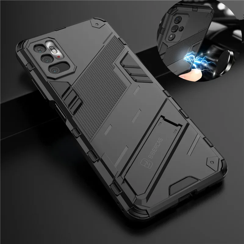 For Xiaomi Redmi 9T Case Bracket Armor Shockproof Protection Cover For Xiaomi Redmi 9T 9 T Redmi9T Magnetic Stand Holder Coque