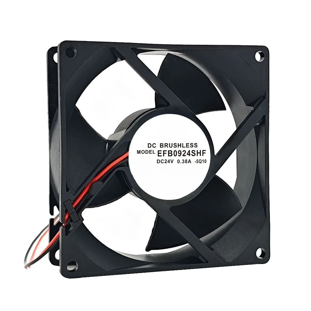 

9CM 9032 DC24V 0.38A Inverter Cooling Fan EFB0924SHF For Delta Industrial Cooling Fan(002)