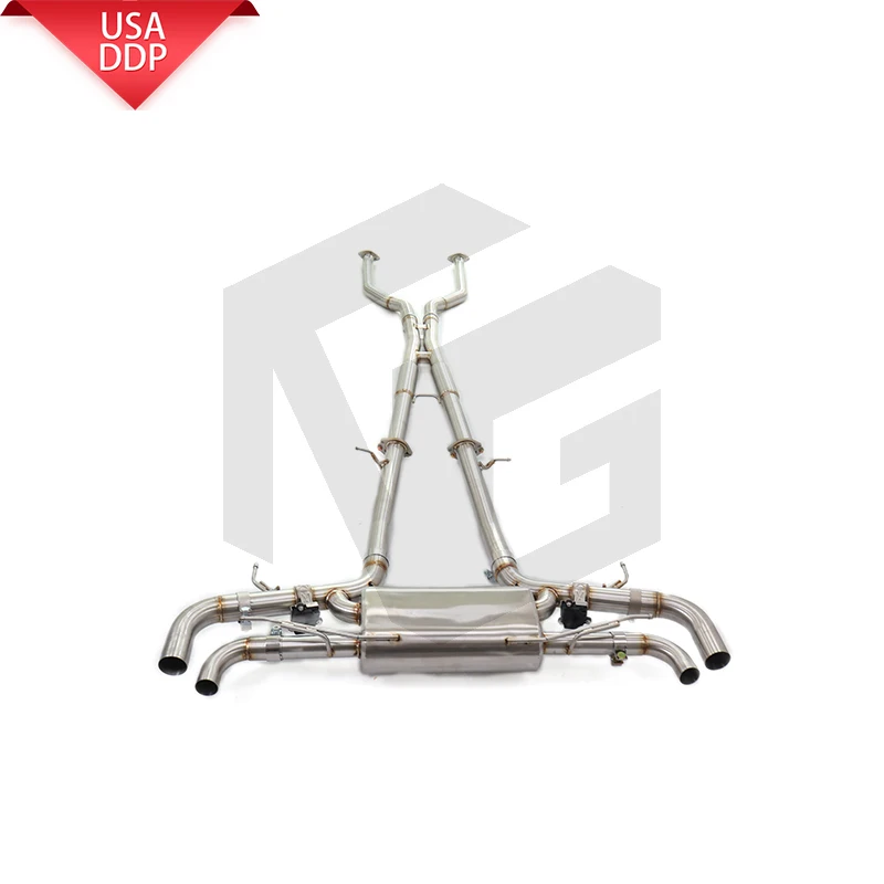 

ING Stainless Steel Valve Catback Pipe for Lexus LC500h 3.5L Sport Muffler Electric Remote Performance Exhaust System