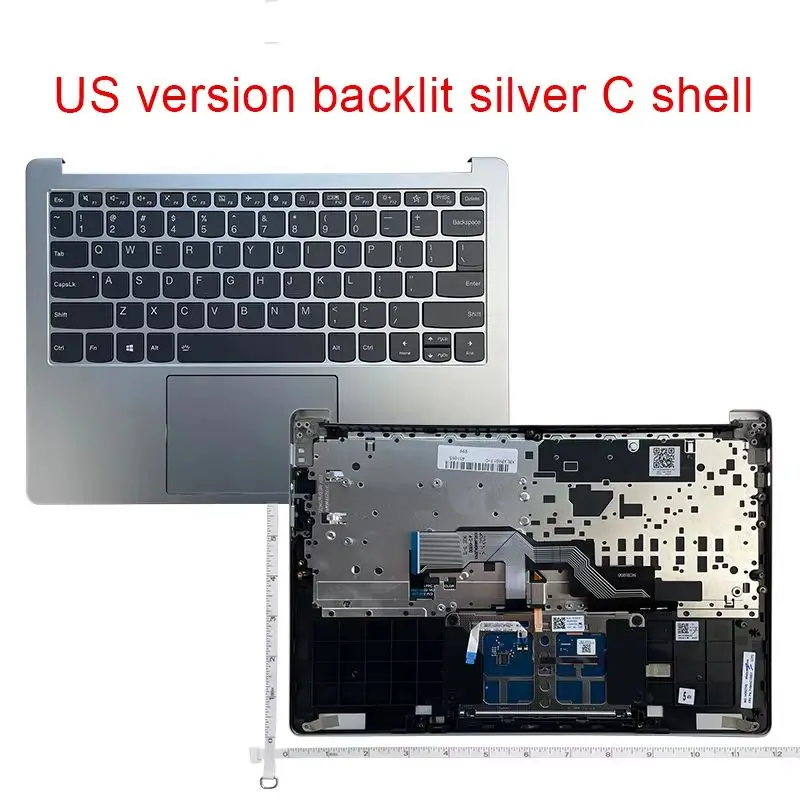 US laptop Keyboard for lenovo xiaoxin Pro-13 2019 Pro-13S 2019 Pro-13S 2020 Pro-13 2020/S540-13 Silver
