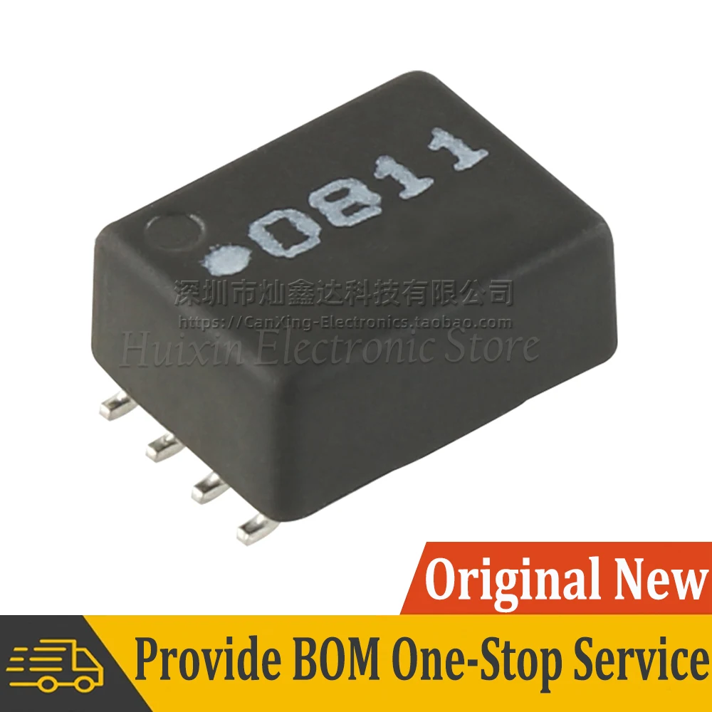 5pcs LCT0811R SMD 1.5KV 1500V Isolated High Voltage Signal Pulsing Isolation PLC Transformer Turns Ratio 1:1:1 250uH 3 Winding