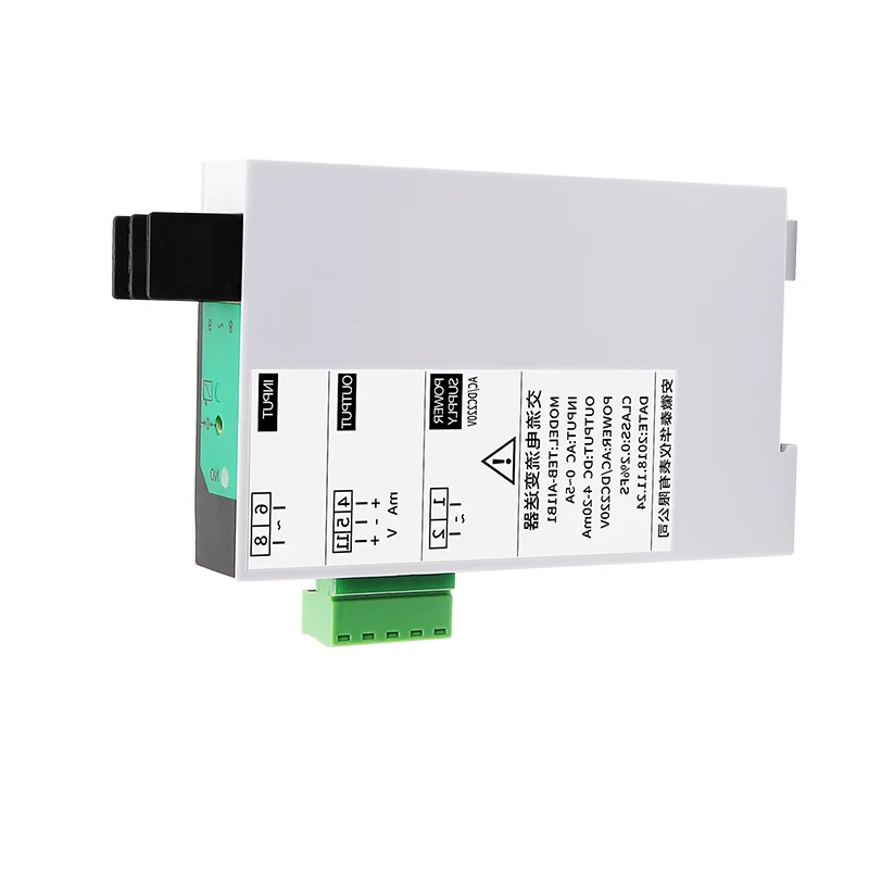 AC current transmitter converts AC signal input 4-20mA Output Signal Isolator