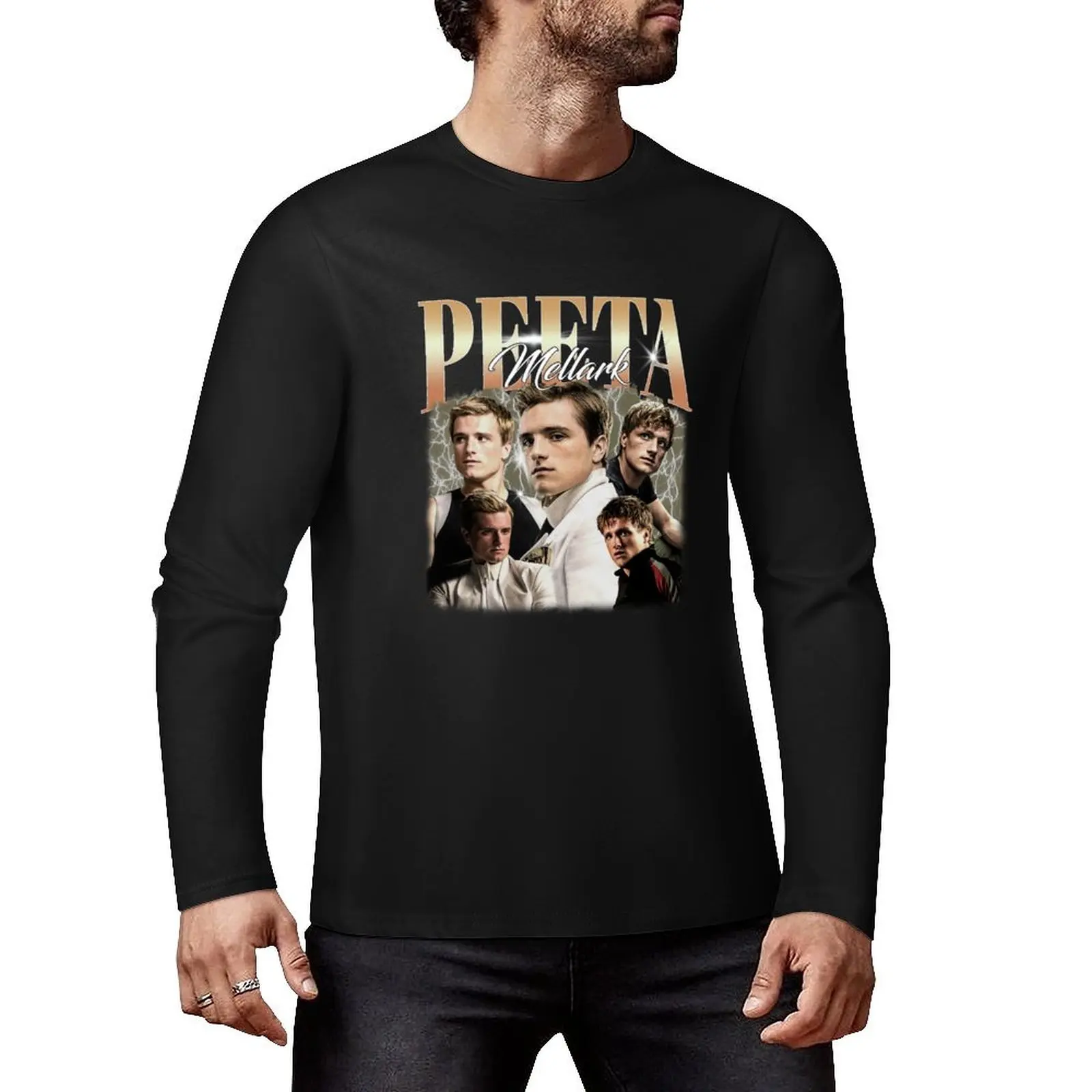 Peeta Mellark Vintage Unisex , Limited Peeta Mellark Vintage T-, Gift Unisex T-, Best Peeta Mellark Sweat Gift Idea Long T-Shirt