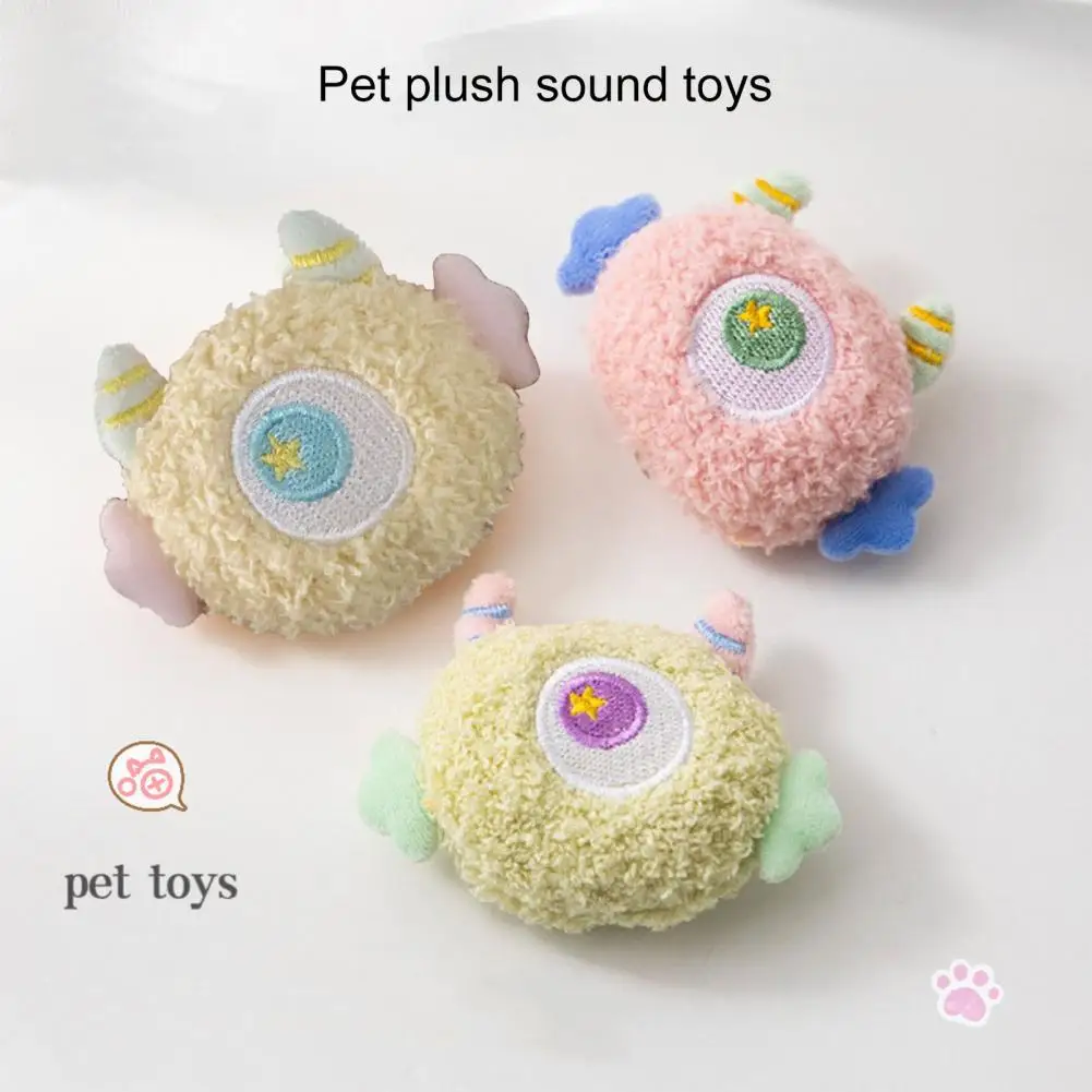 Sounding Dog Toy Cartoon Shape Padded Soft Bite-resistant Relieve Fatigue Interactive Entertainment Squeeze Dog Squeaky Chew Toy