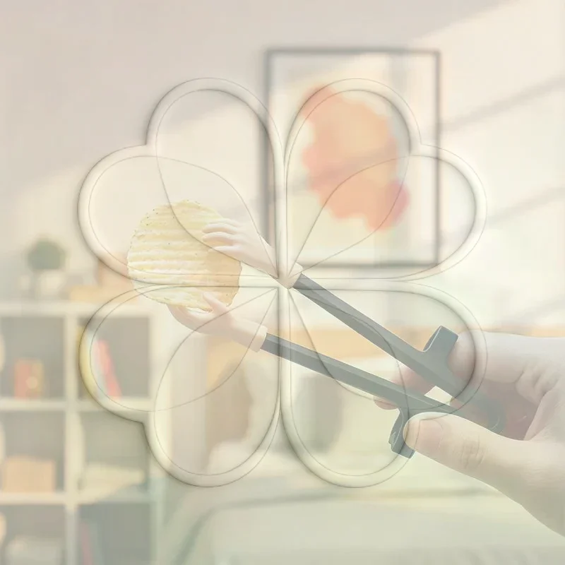 Mini Finger Snack Chopsticks Game Controller Shaped Plastic Training Sticks For Gamers Eating While Gaming