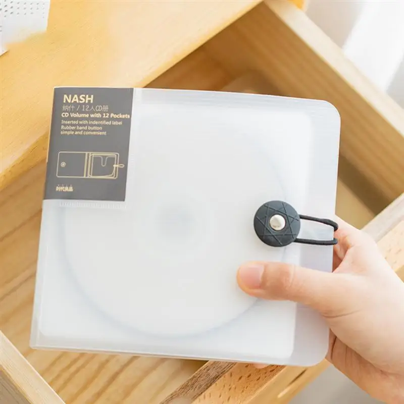 Сумка для компакт-дисков, рукав для хранения, легкий кошелек, дорожный чехол, карман для книги, полипропиленовый автомобильный DVD-переплет, контейнер для переплета
