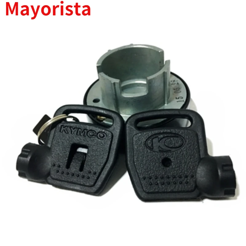 Motorcycle Magnet Lock Cover Anti Theft Key Blank for Kymco Ct250 300 Abs Jinli, Fengli, Dynamic, Curve, Magnet lock