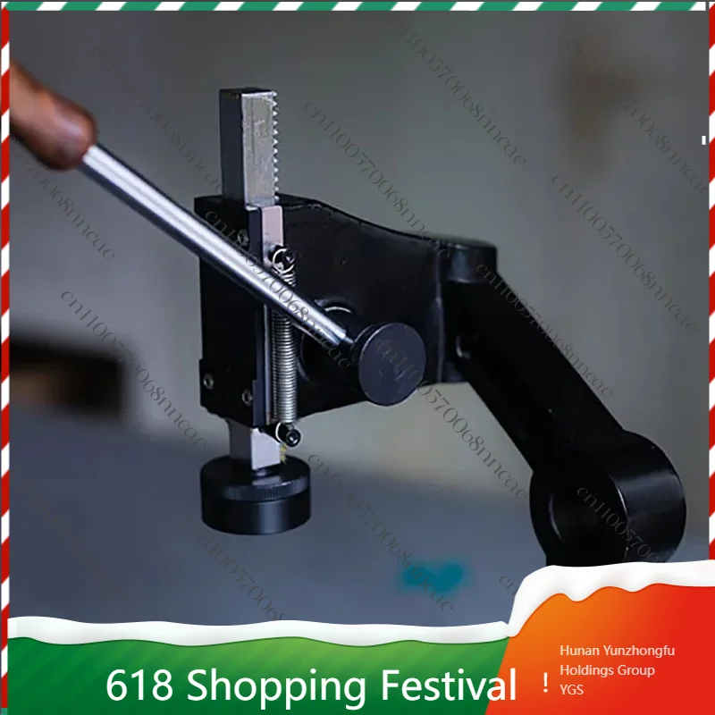 Manual Press Machine Multi Functional Carbon Steel Silent Suitable For Leather Punching Cutting Four Fold Buckle Installation