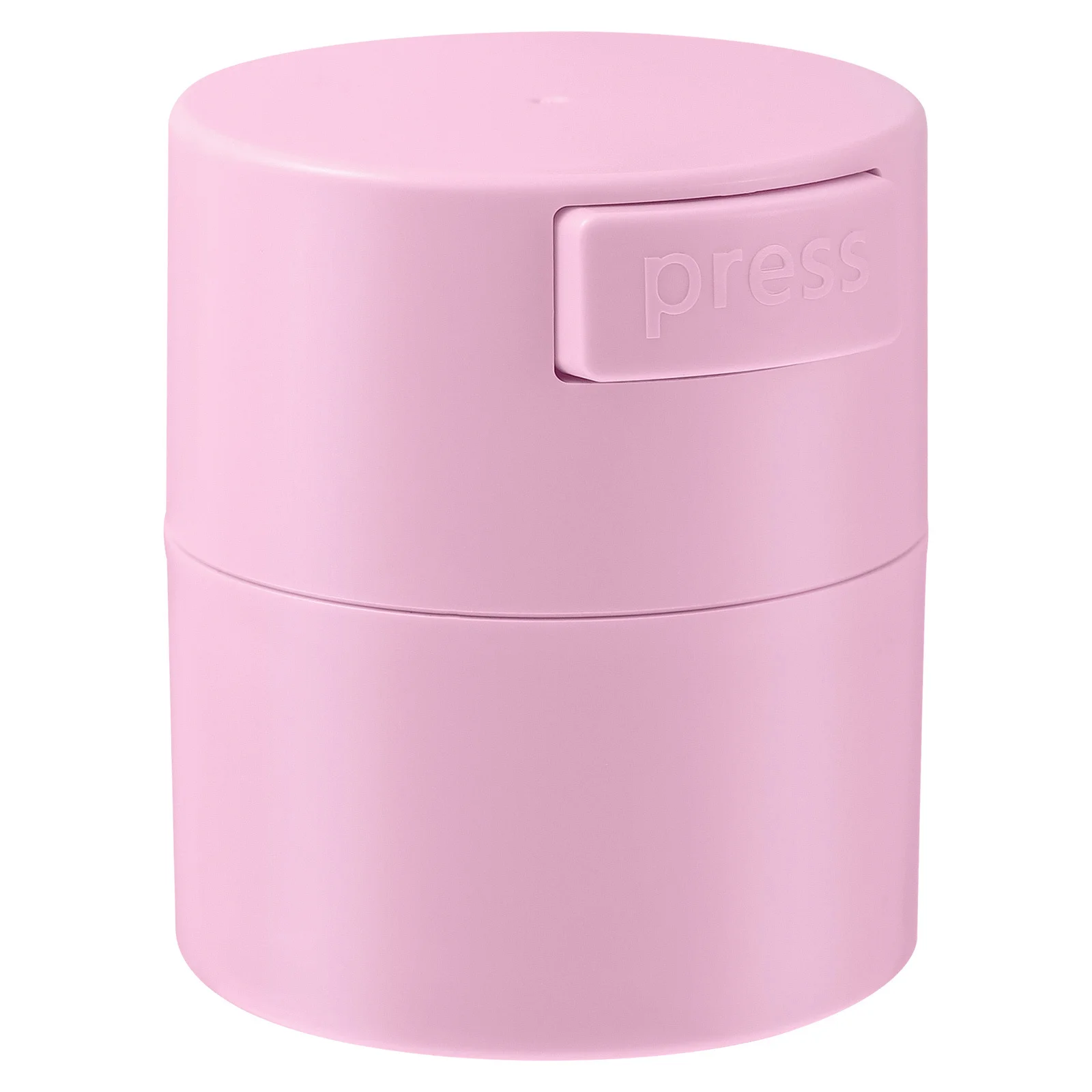 

Eyelash Glue Storage Jar Pink Durable Press Sealed Eyelash Extension Container Organizer Makeup Storage Case Makeup Case