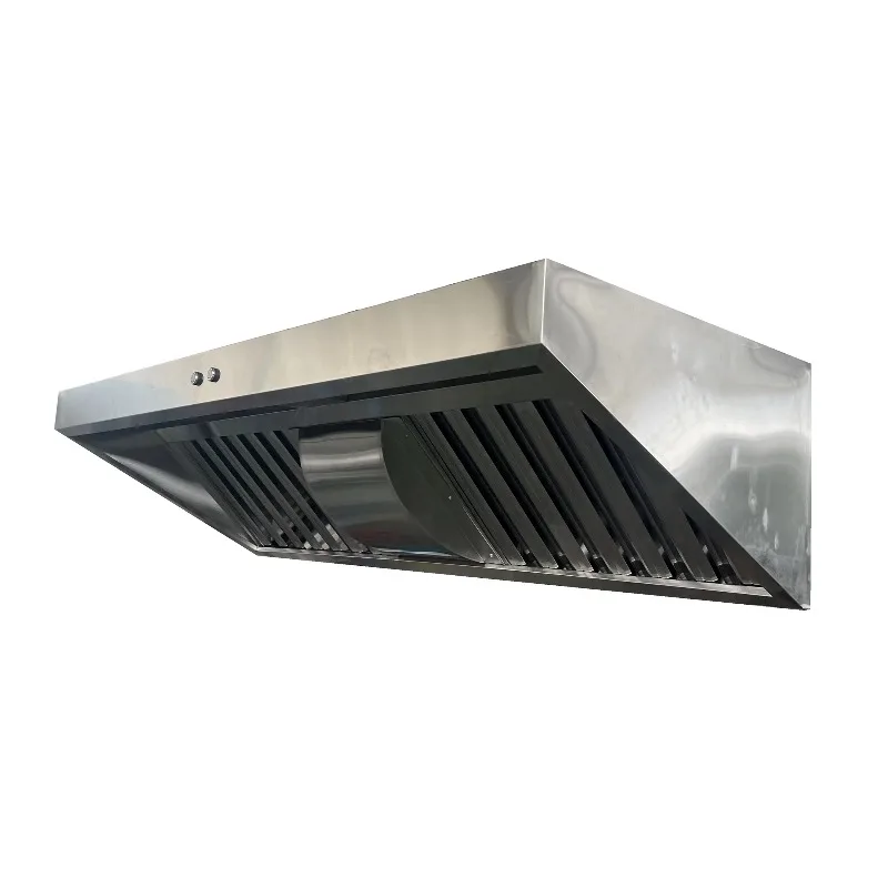 Commercial Customizable Food Trailer RV Use Custom 201 or 304 Stainless Steel  Kitchen Smoke Extractor Restaurant Kitchen Hood