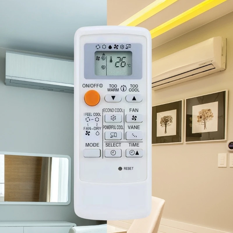 LCD Air Conditioner Remote Control for Mitsu-bishi MP07A MH08B MP04A MH12A Air Conditioner Remote Controller Accessories