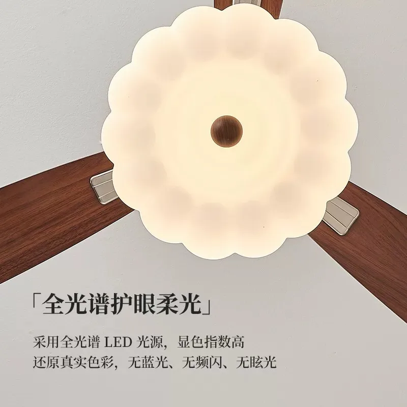 Denmark Designer Ceiling Fans LED Hanging Lamps Study Room Bedroom Sofa Living Room Homestay Kitchen Atmosphere Light Fittings