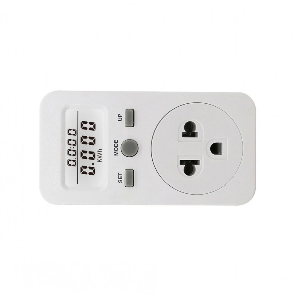 Picture 6: Smart Energy Monitor Billing Socket Power Meter Socket 120/220V 50/60Hz 1800W/2200W Max Load Electric Power Consumption Analyzer