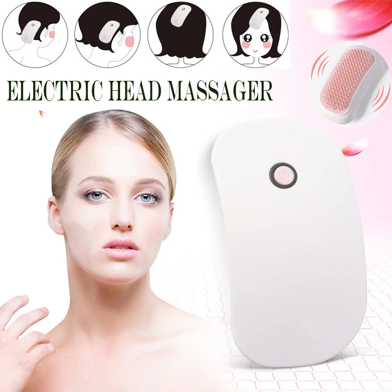 

Head Massager Scalp Hair Brush Comb Electric Vibrating Neck for Hair Growth Migrane Waist Silicone Silica Gel Shoulder Body