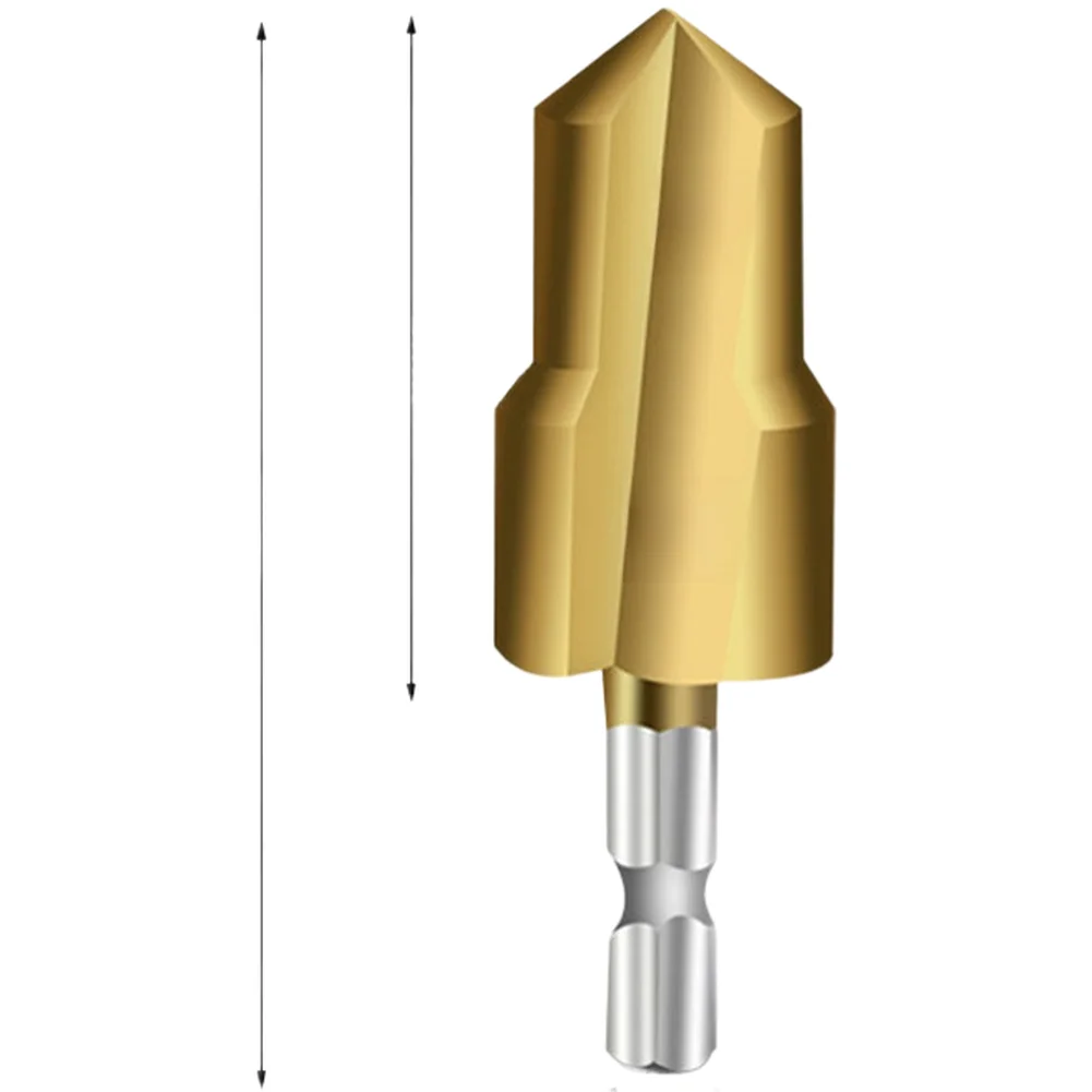 PPR Drill Bits Set Titanium Coated Hex Shank for Woodworking Milling with Multiple Sizes 15 19 18 24 24 31 Bearing Steel Tools