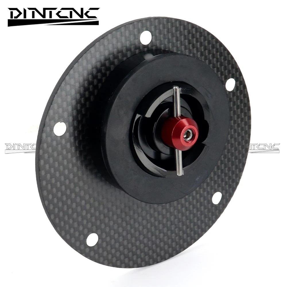 For DUCATI Panigale V4 V2 Streetfighter SP 1299 1199 959 899 Quick Release Anti-Theft Lock Cover Kit Carbon Fiber Fuel Tank Cap