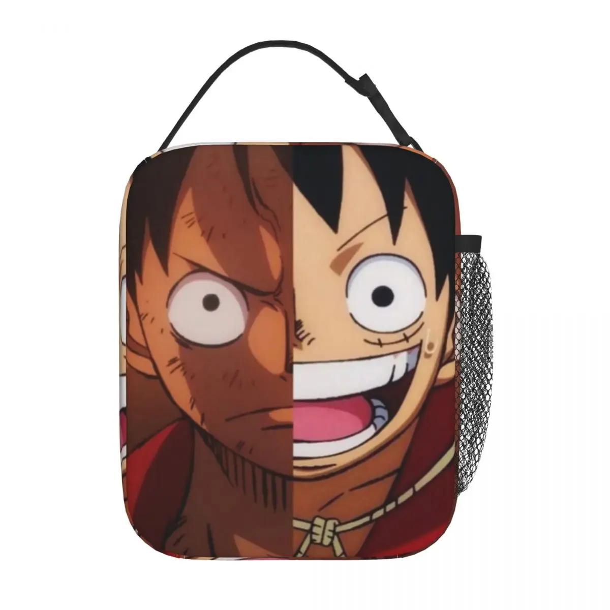 

Luffyed Zoros Choppers Anime Merch Insulated Lunch Bag For School Office Food Storage Bag Portable Cooler Thermal Bento Box