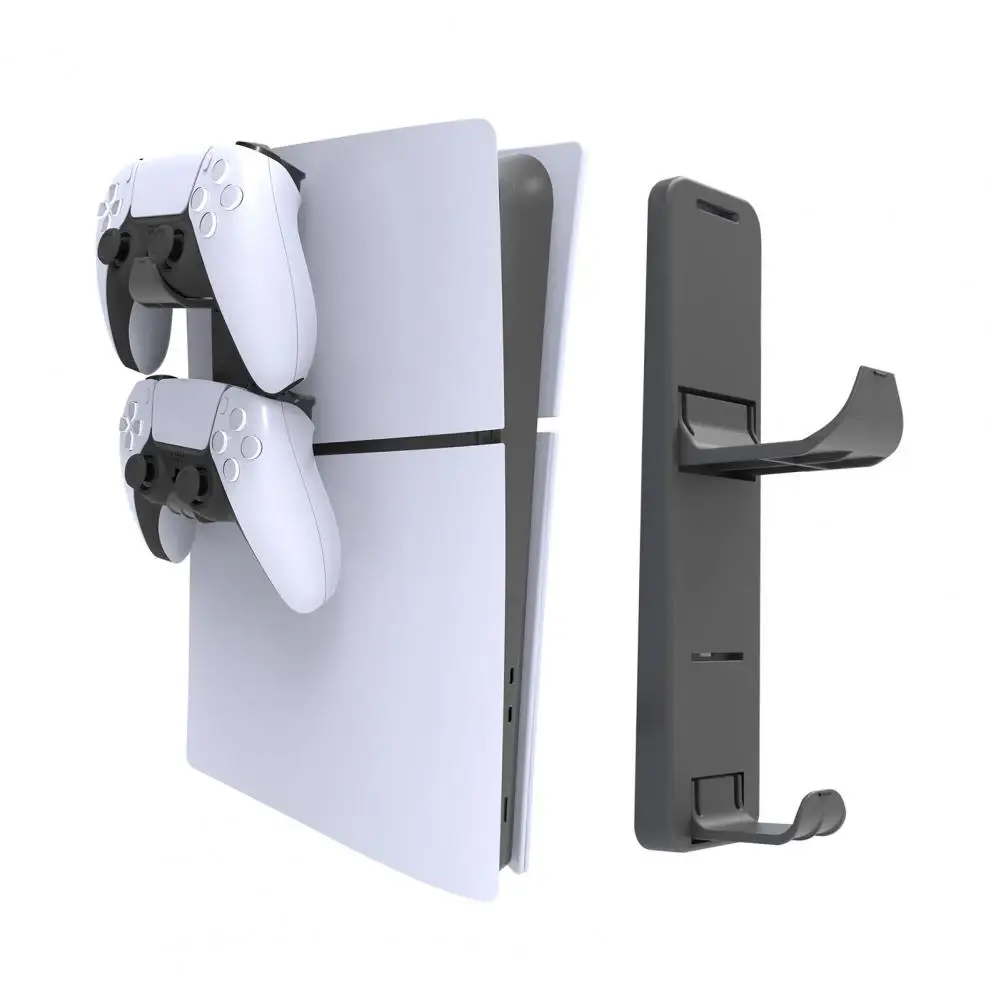 Headphone Storage Rack Compact Foldable Gaming Headphone Controller Organizer for Ps5 Slim Strong Load-bearing Storage Rack
