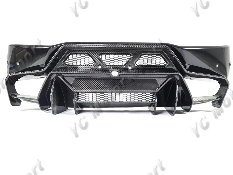 Car Accessories Carbon Fiber & FRP VRS NOVARA EDIZIONE Style Rear Bumper Fit For 2014-2019 Huracan LP610-4 & LP580 Rear Bumper