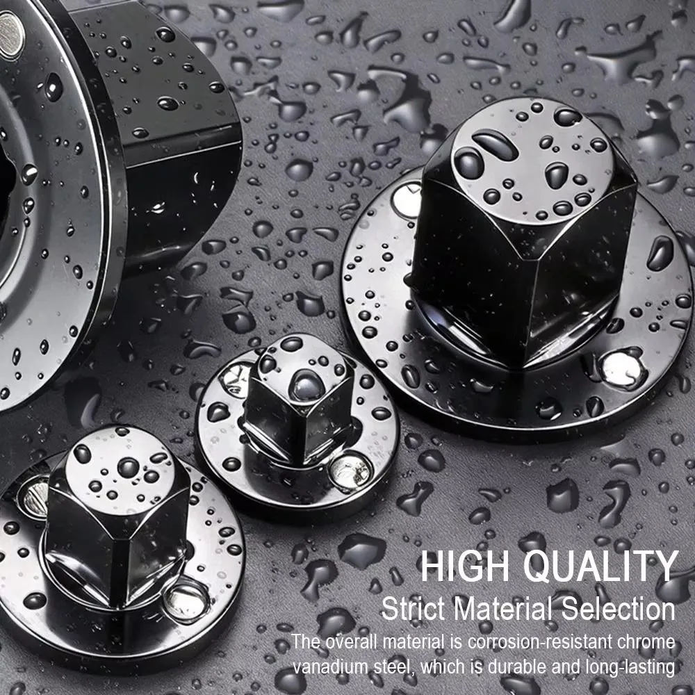 Impact Socket Adapter Set 3/4 to 1,1/2 to 3/4,3/8 to 1/2,1/4 to 3/8 Drive Ratchet Adapter 4 Pcs Socket Adapter Set image 4