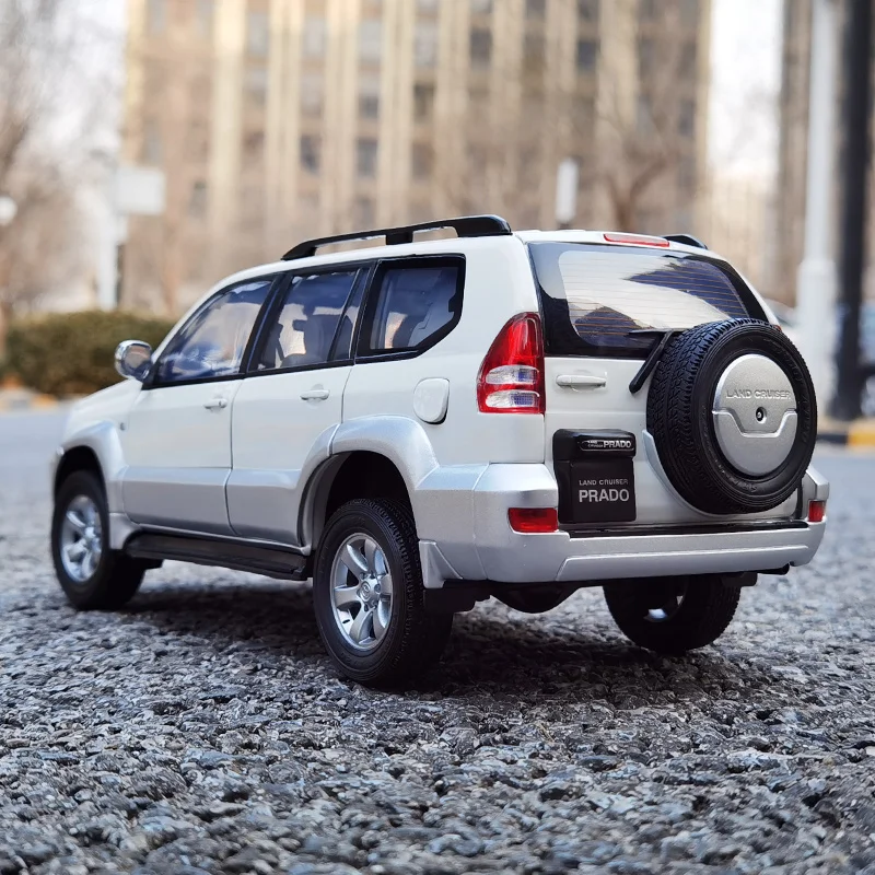 1:18 scale FOR Toyota PRADO GX  2008 alloy car model SUV  for friends gift Collection gift Static ornament Birthday present