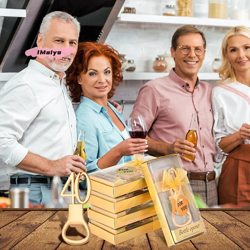 Customizable Shape Bottle Opener 16/18/20/21/30/40/50/60 for Birthday Party Return Gifts Wedding Souvenirs Beer Opener
