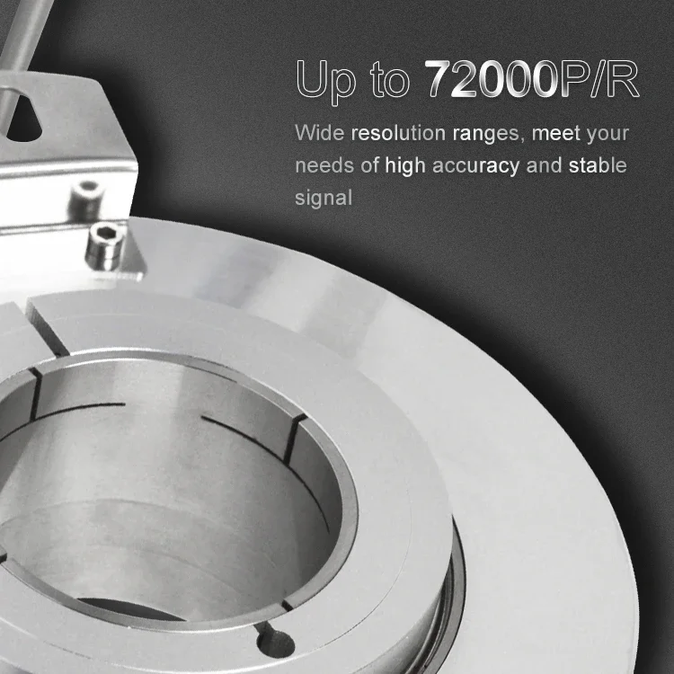 High resolution incremental encoder K130 elevator door large hole shaft 72000max elevator encoder price