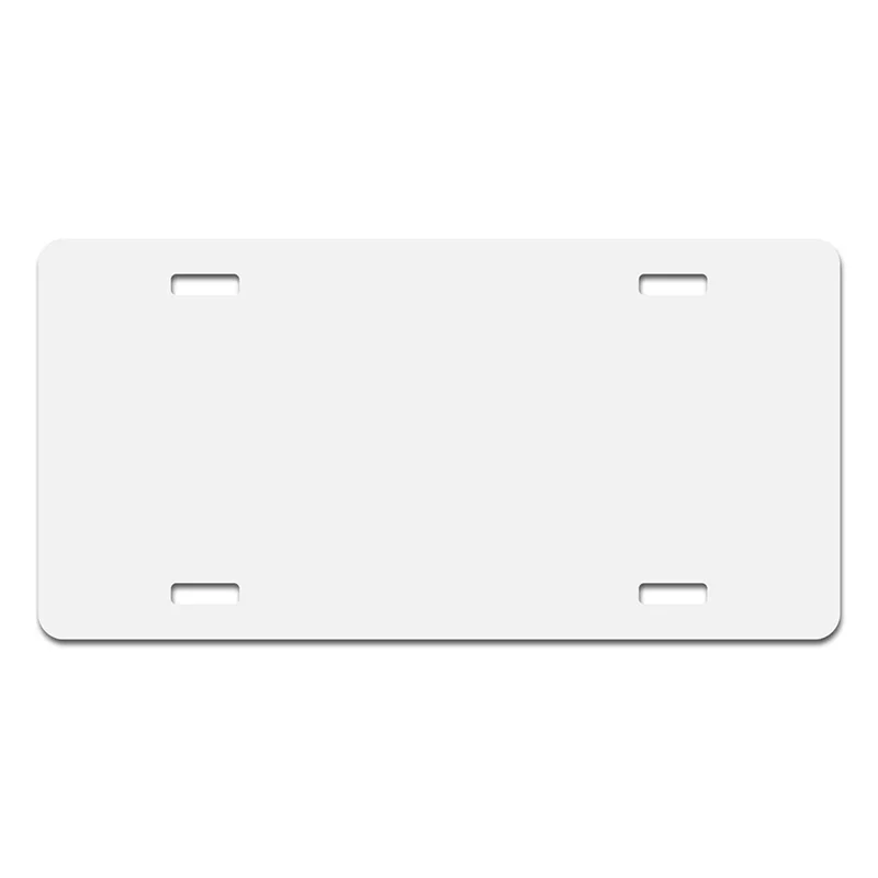 

High Quality-14 Pack Sublimation License Plate Blanks, Automotive Sublimation License Plates Tag Thickness 0.65Mm White
